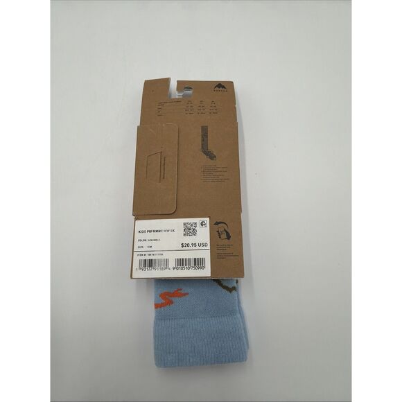 Burton Kids Performance Midweight Merino Wool Socks NWT S/M - Picture 2 of 4